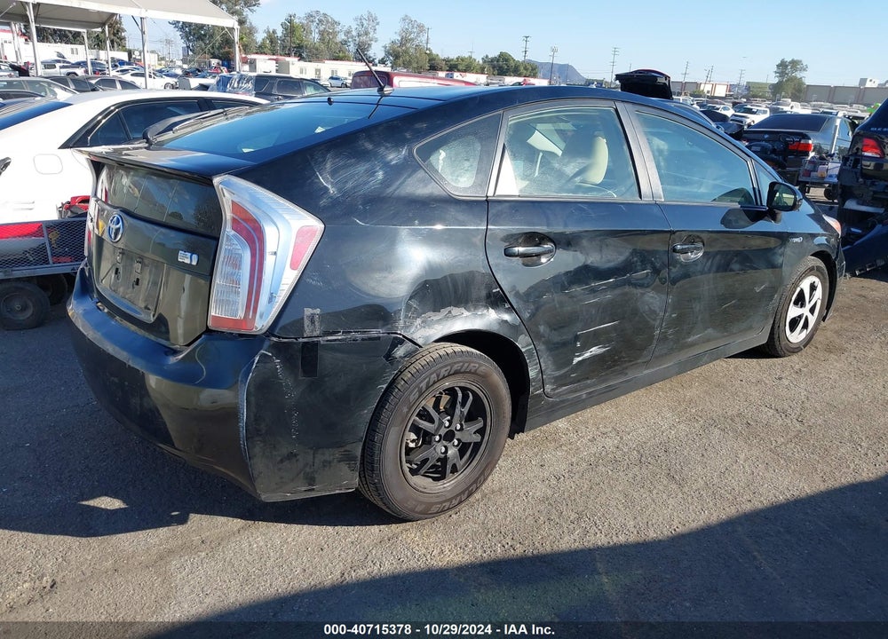 2014 TOYOTA PRIUS TWO VIN: JTDKN3DU7E0358728