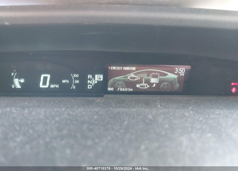 2014 TOYOTA PRIUS TWO VIN: JTDKN3DU7E0358728
