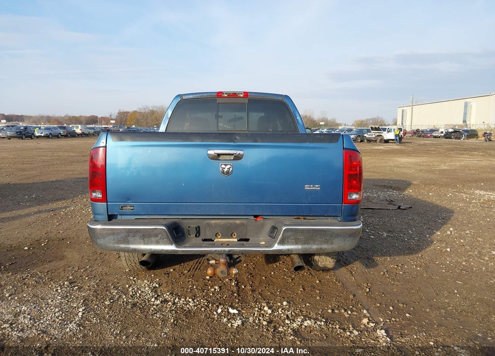 2006 DODGE RAM 1500 SLT VIN: 1D7HA16N26J113465