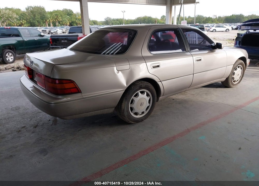 1994 LEXUS LS 400 VIN: JT8UF11E4R0197184