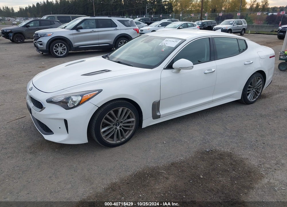 2018 KIA STINGER VIN: KNAE15LA1J6034657