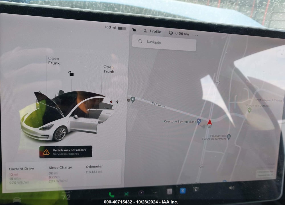 2018 TESLA MODEL 3 LONG RANGE/PERFORMANCE VIN: 5YJ3E1EB4JF187521