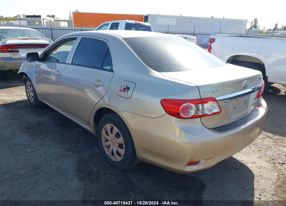 2013 TOYOTA COROLLA L VIN: 5YFBU4EE6DP137500