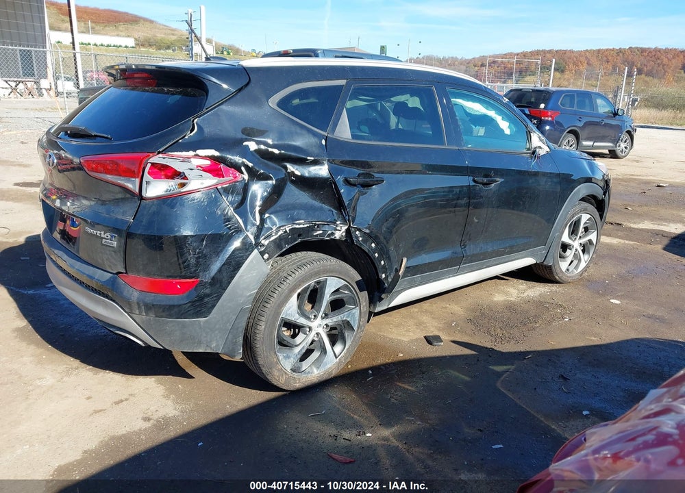 2017 HYUNDAI TUCSON SPORT VIN: KM8J3CA27HU474248