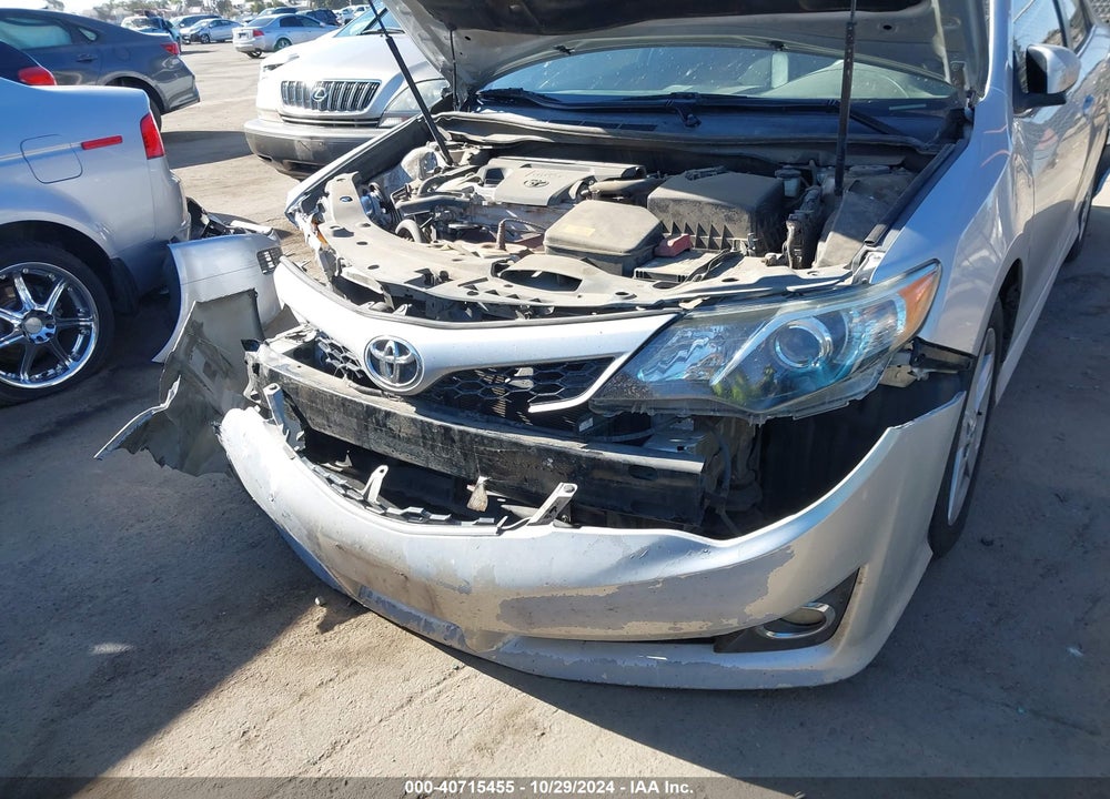 2012 TOYOTA CAMRY SE VIN: 4T1BF1FK7CU611416