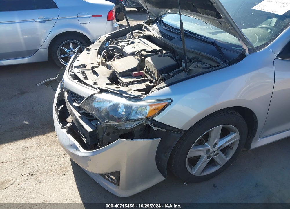 2012 TOYOTA CAMRY SE VIN: 4T1BF1FK7CU611416