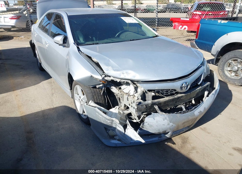 2012 TOYOTA CAMRY SE VIN: 4T1BF1FK7CU611416