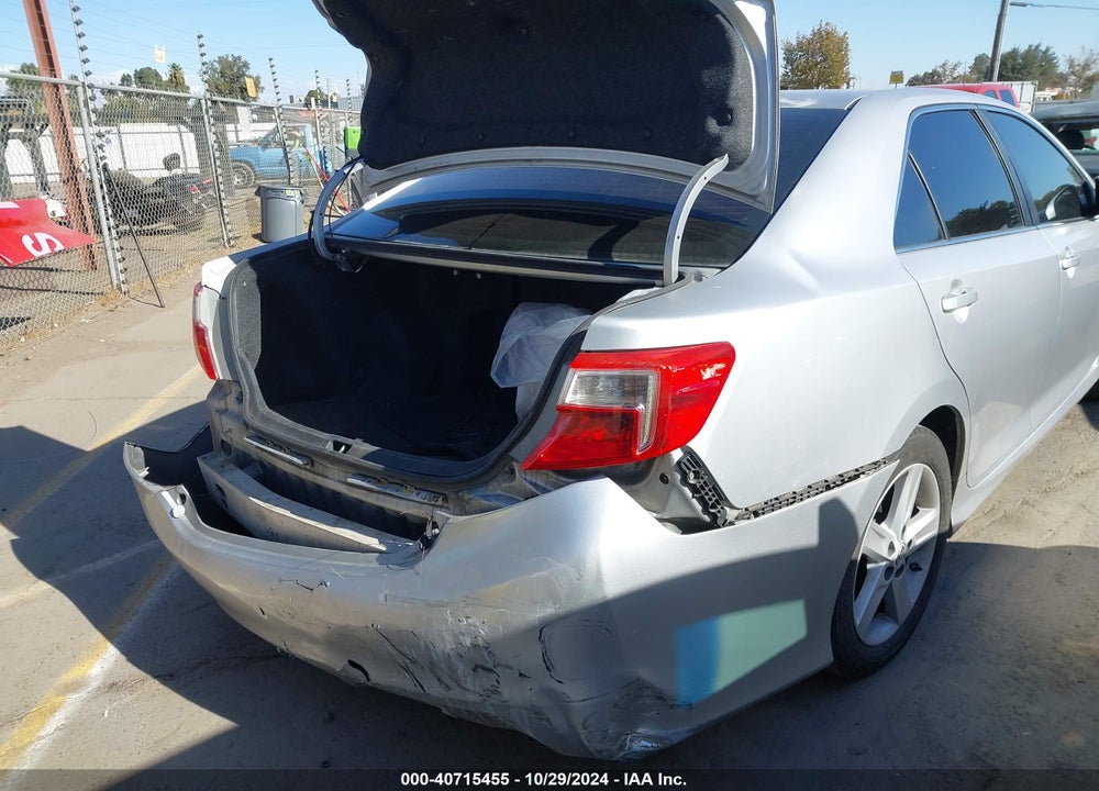 2012 TOYOTA CAMRY SE VIN: 4T1BF1FK7CU611416