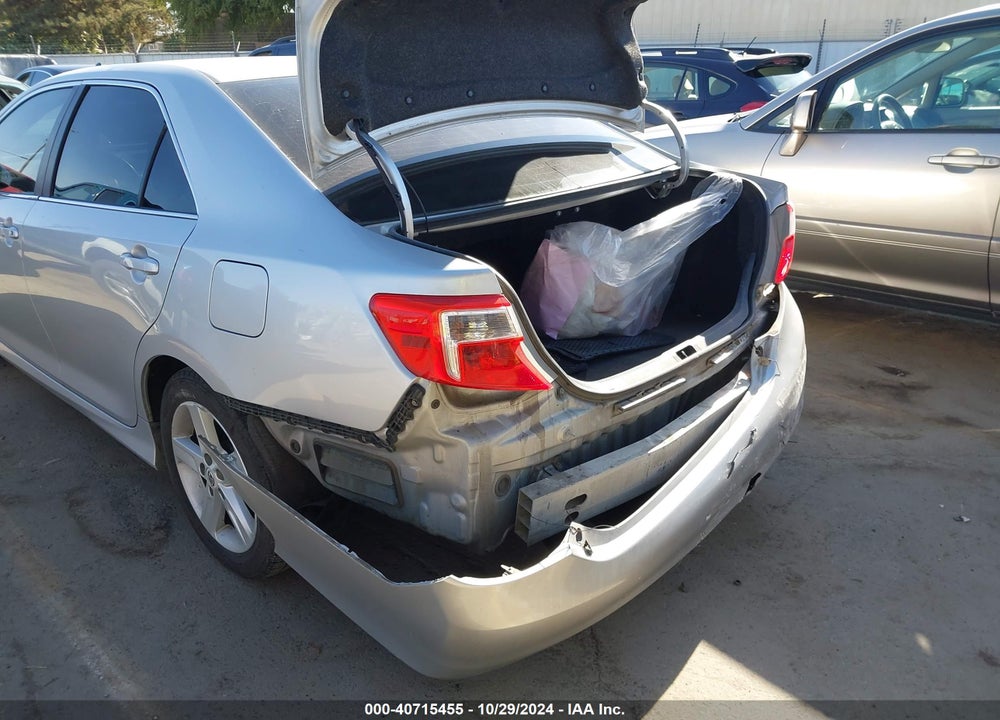 2012 TOYOTA CAMRY SE VIN: 4T1BF1FK7CU611416