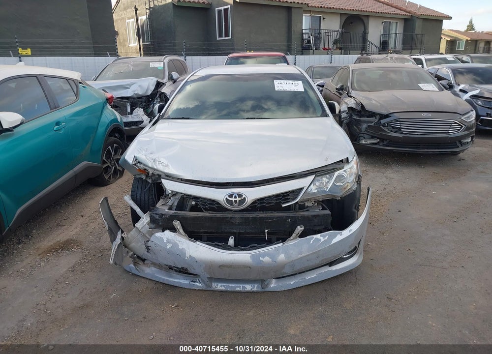 2012 TOYOTA CAMRY SE VIN: 4T1BF1FK7CU611416