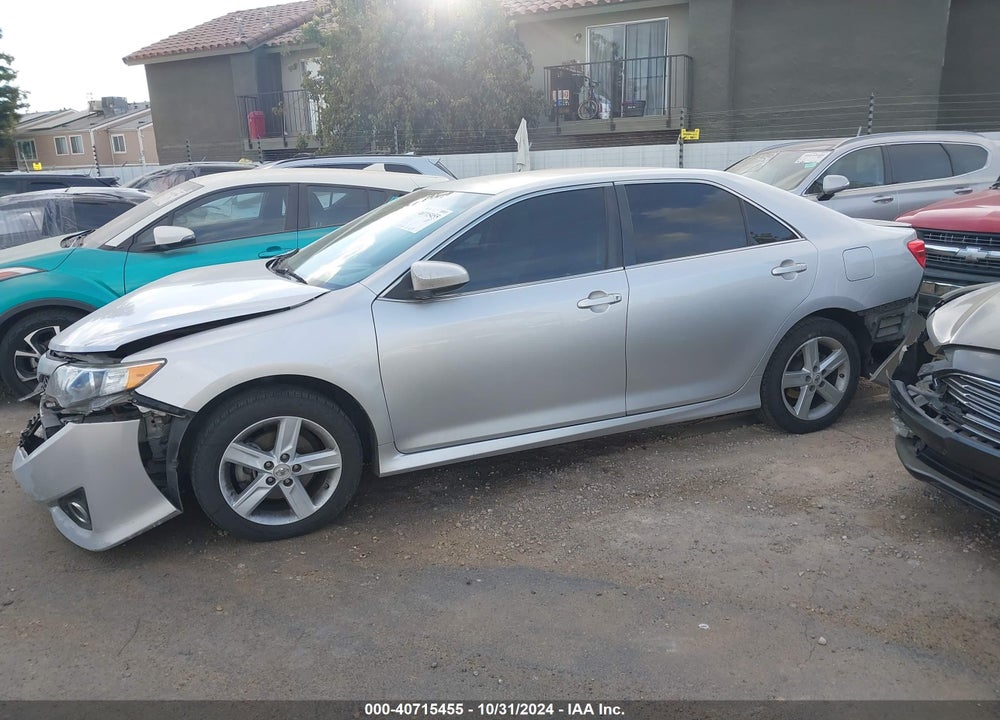 2012 TOYOTA CAMRY SE VIN: 4T1BF1FK7CU611416