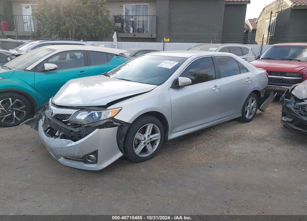 2012 TOYOTA CAMRY SE VIN: 4T1BF1FK7CU611416