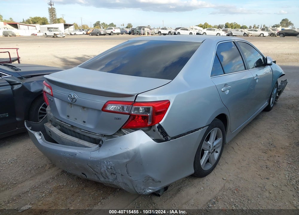 2012 TOYOTA CAMRY SE VIN: 4T1BF1FK7CU611416