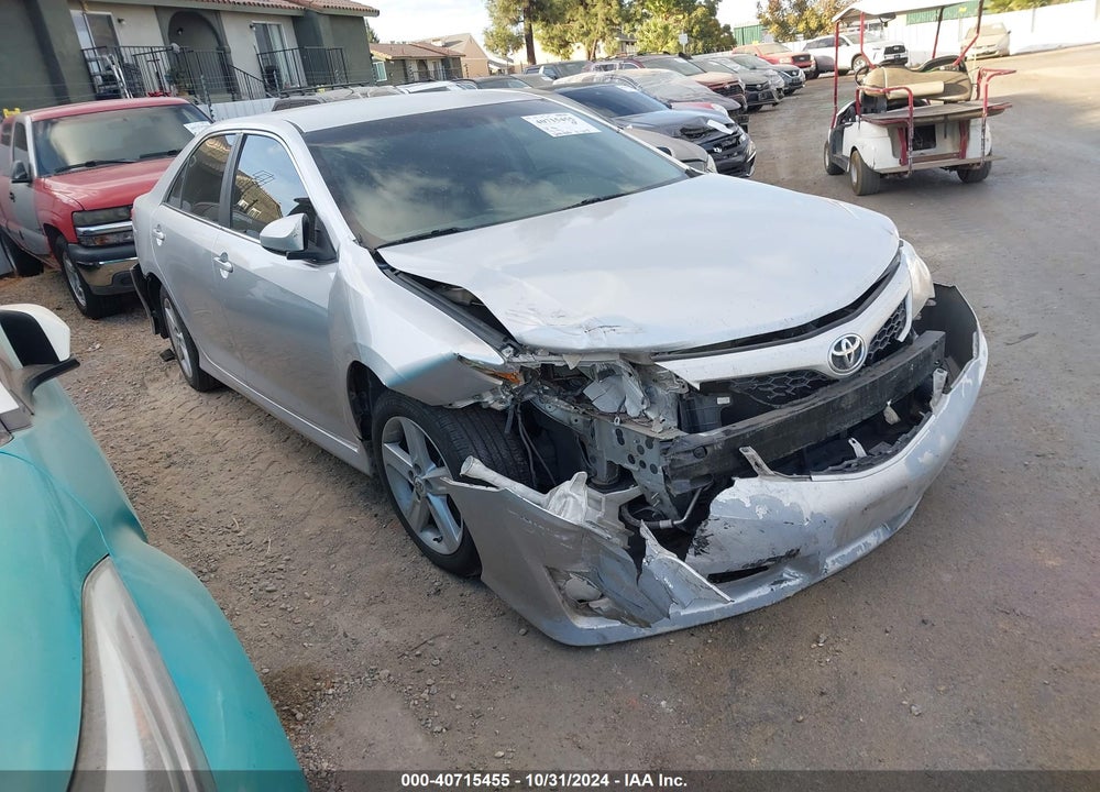 2012 TOYOTA CAMRY SE VIN: 4T1BF1FK7CU611416