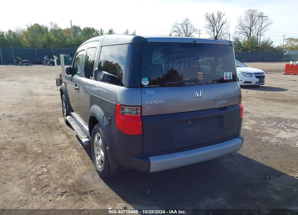 2005 HONDA ELEMENT EX VIN: 5J6YH28655L032233