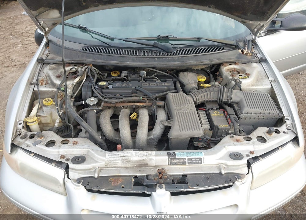 2000 DODGE STRATUS SE VIN: 1B3EJ46X6YN156848