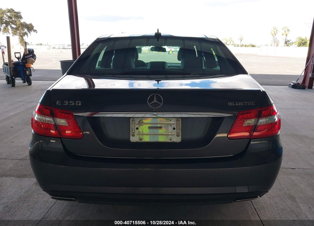 2011 MERCEDES-BENZ E 350 BLUETEC VIN: WDDHF2EBXBA429916