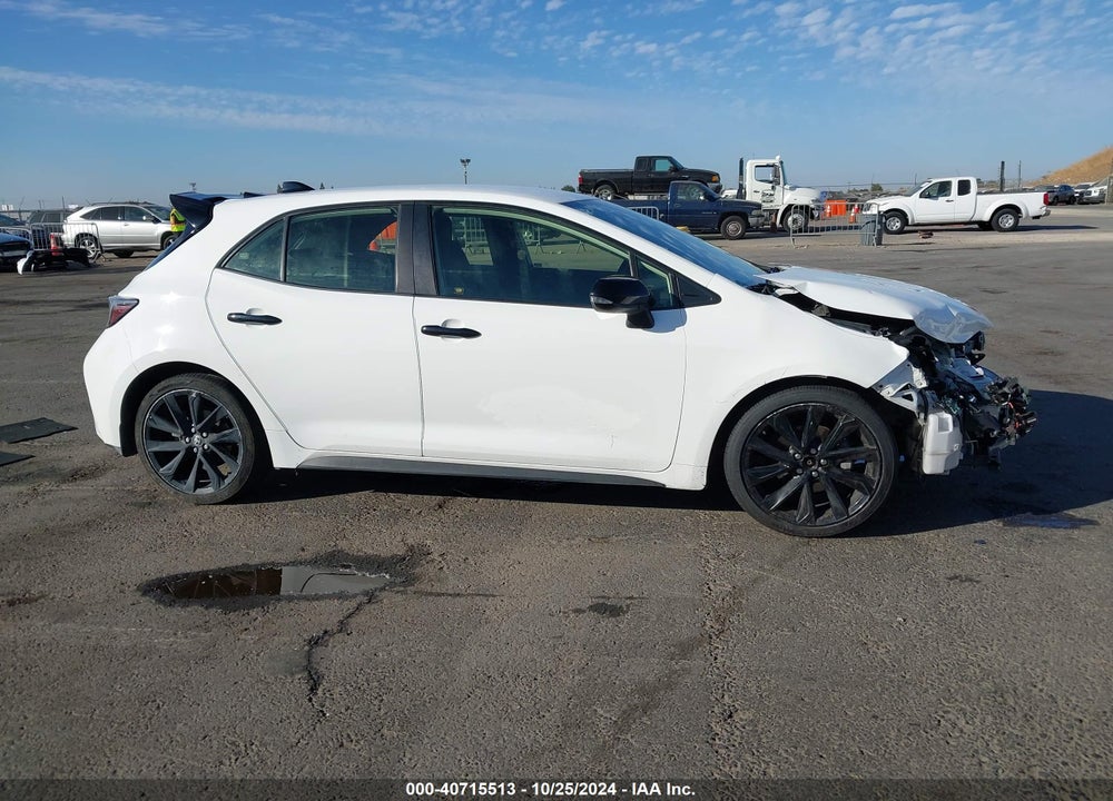 2021 TOYOTA COROLLA SE NIGHTSHADE EDITION VIN: JTND4MBE5M3109236