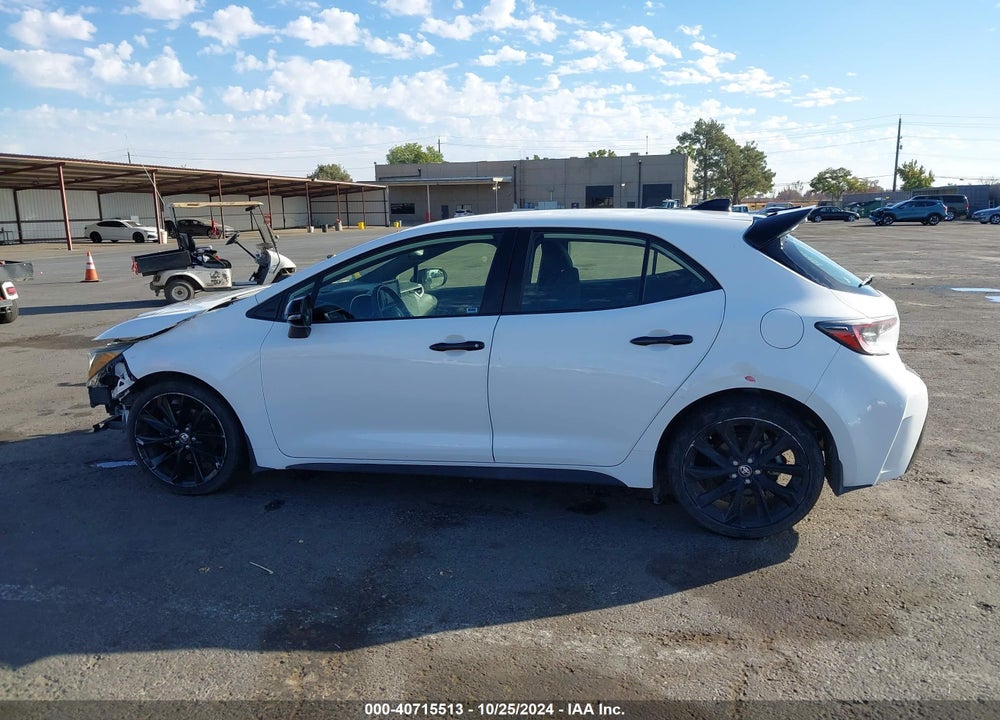 2021 TOYOTA COROLLA SE NIGHTSHADE EDITION VIN: JTND4MBE5M3109236