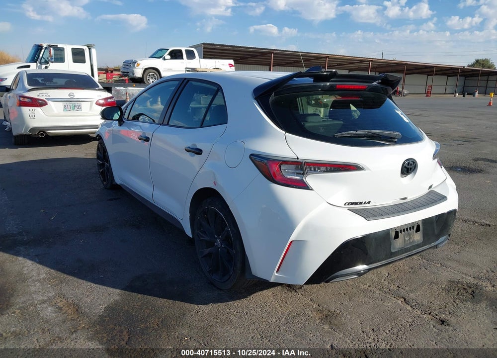 2021 TOYOTA COROLLA SE NIGHTSHADE EDITION VIN: JTND4MBE5M3109236