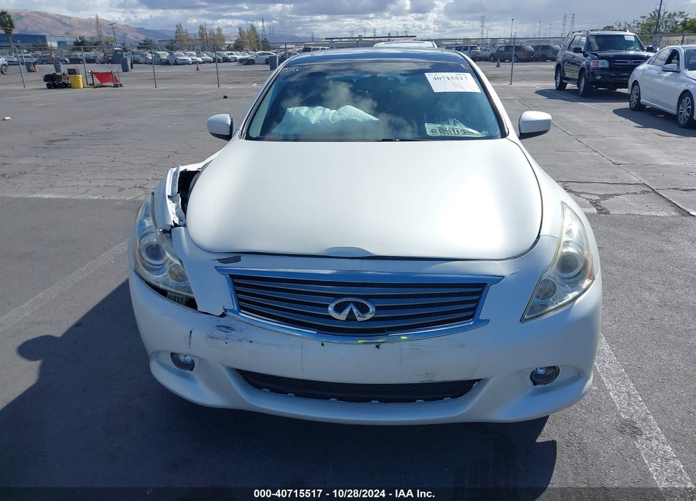 2012 INFINITI G37 JOURNEY VIN: JN1CV6AP3CM933999