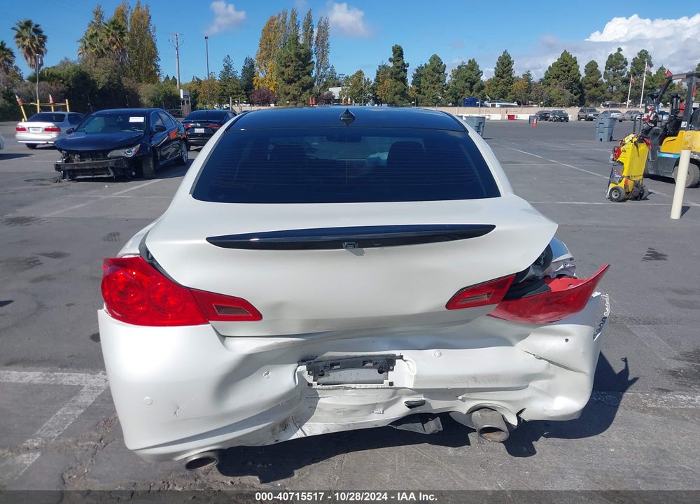 2012 INFINITI G37 JOURNEY VIN: JN1CV6AP3CM933999