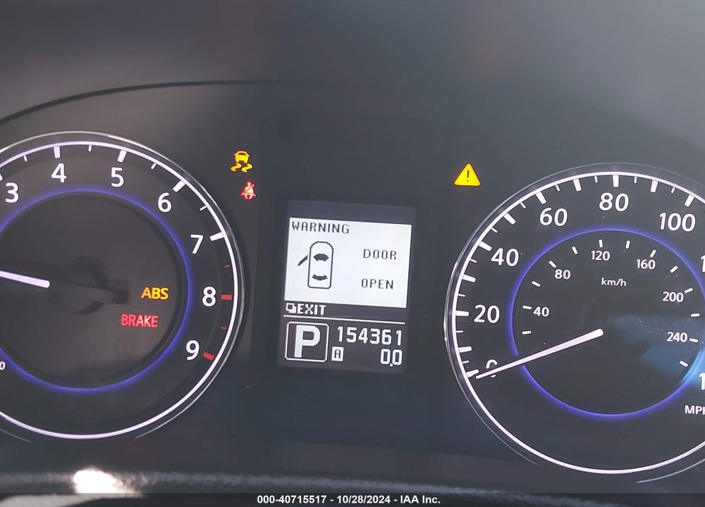 2012 INFINITI G37 JOURNEY VIN: JN1CV6AP3CM933999
