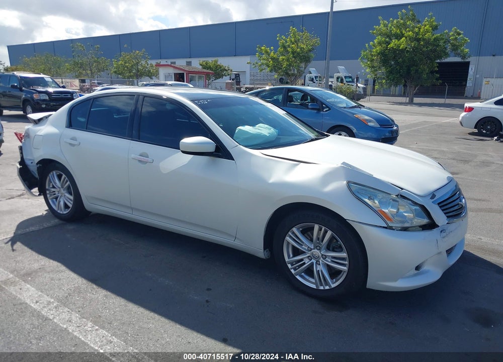 2012 INFINITI G37 JOURNEY VIN: JN1CV6AP3CM933999