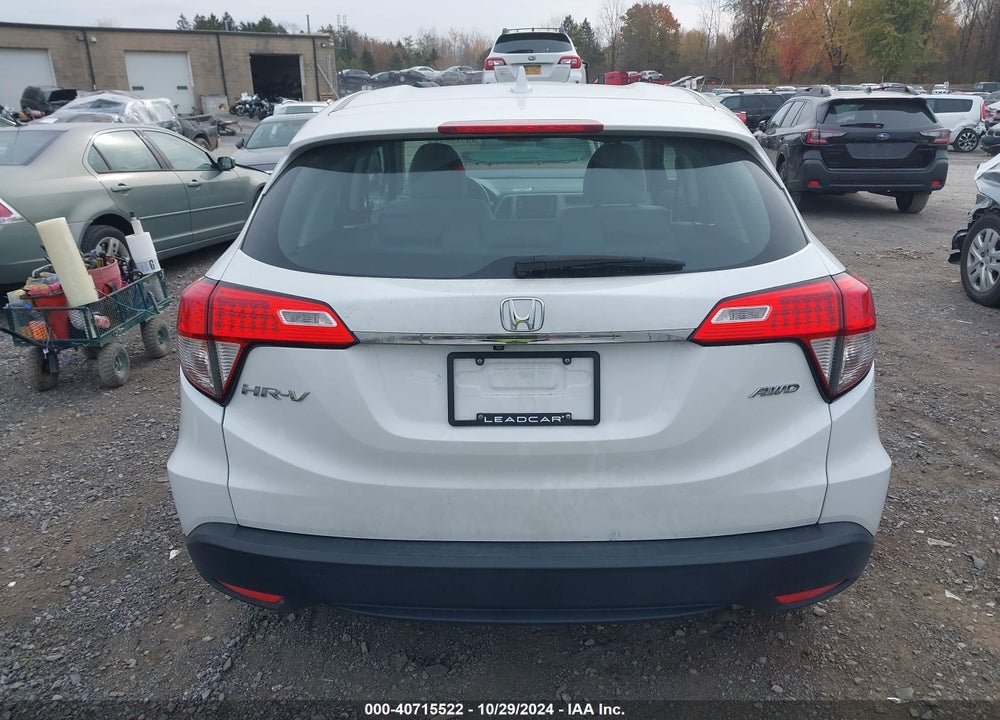 2020 HONDA HR-V AWD LX VIN: 3CZRU6H37LM711784