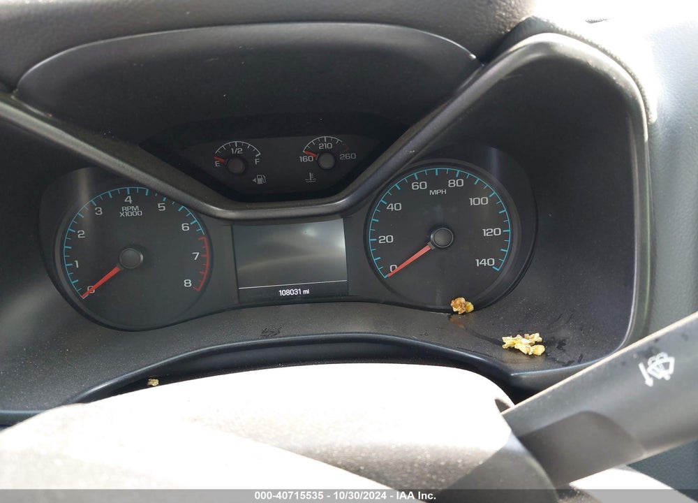 2015 CHEVROLET COLORADO Z71 VIN: 1GCGTCE38F1209614