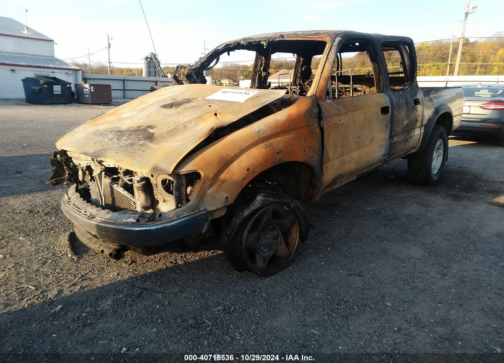 2002 TOYOTA TACOMA PRERUNNER V6 VIN: 5TEGN92N52Z042843