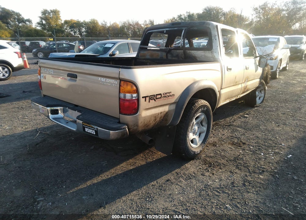 2002 TOYOTA TACOMA PRERUNNER V6 VIN: 5TEGN92N52Z042843