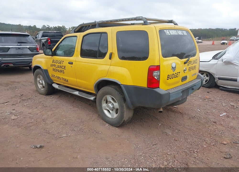 2003 NISSAN XTERRA XE VIN: 5N1ED28Y93C634616