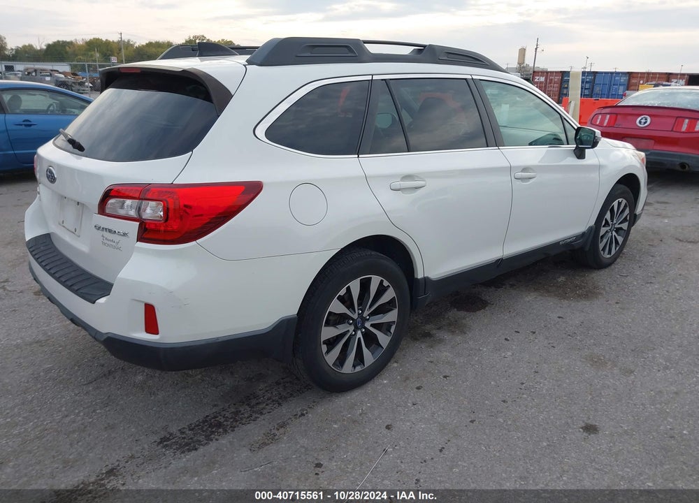 2016 SUBARU OUTBACK 2.5I LIMITED VIN: 4S4BSBNC8G3284080