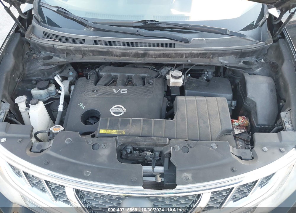 2013 NISSAN MURANO SV VIN: JN8AZ1MU7DW202743