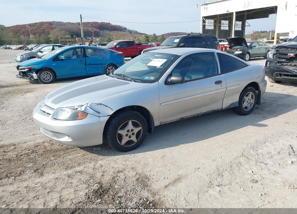 2003 CHEVROLET CAVALIER VIN: 1G1JC12F137156622