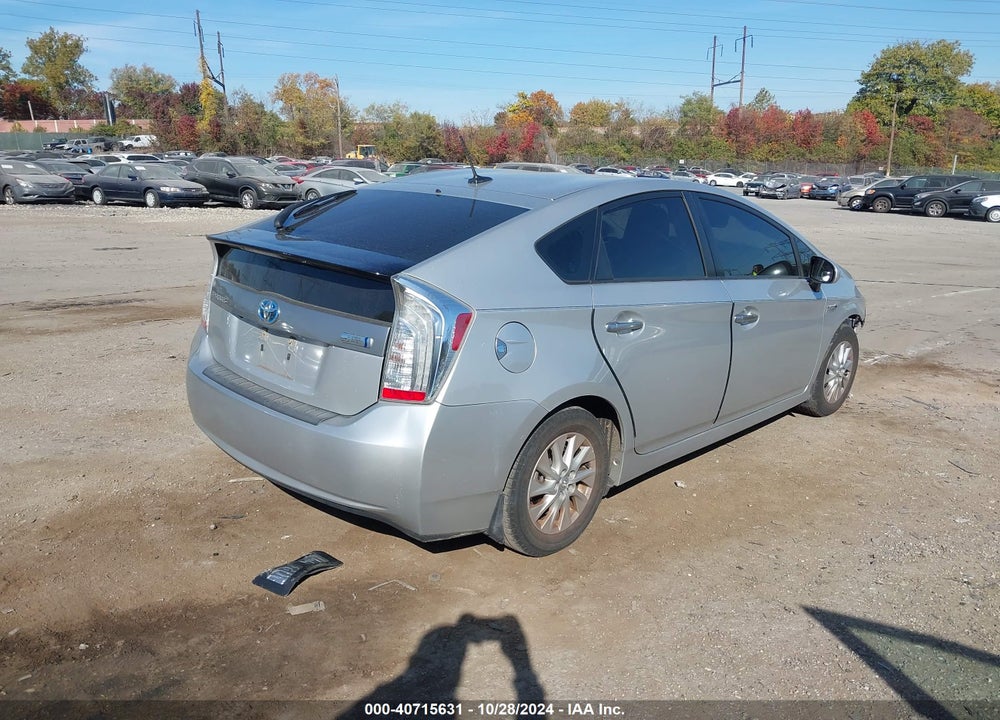 2012 TOYOTA PRIUS PLUG-IN ADVANCED VIN: JTDKN3DP2C3028193