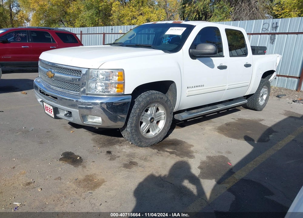 2013 CHEVROLET SILVERADO 1500 LT VIN: 3GCPKSE72DG127831