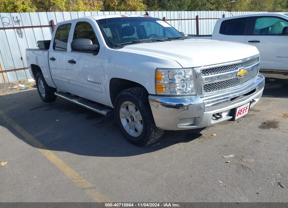 2013 CHEVROLET SILVERADO 1500 LT VIN: 3GCPKSE72DG127831