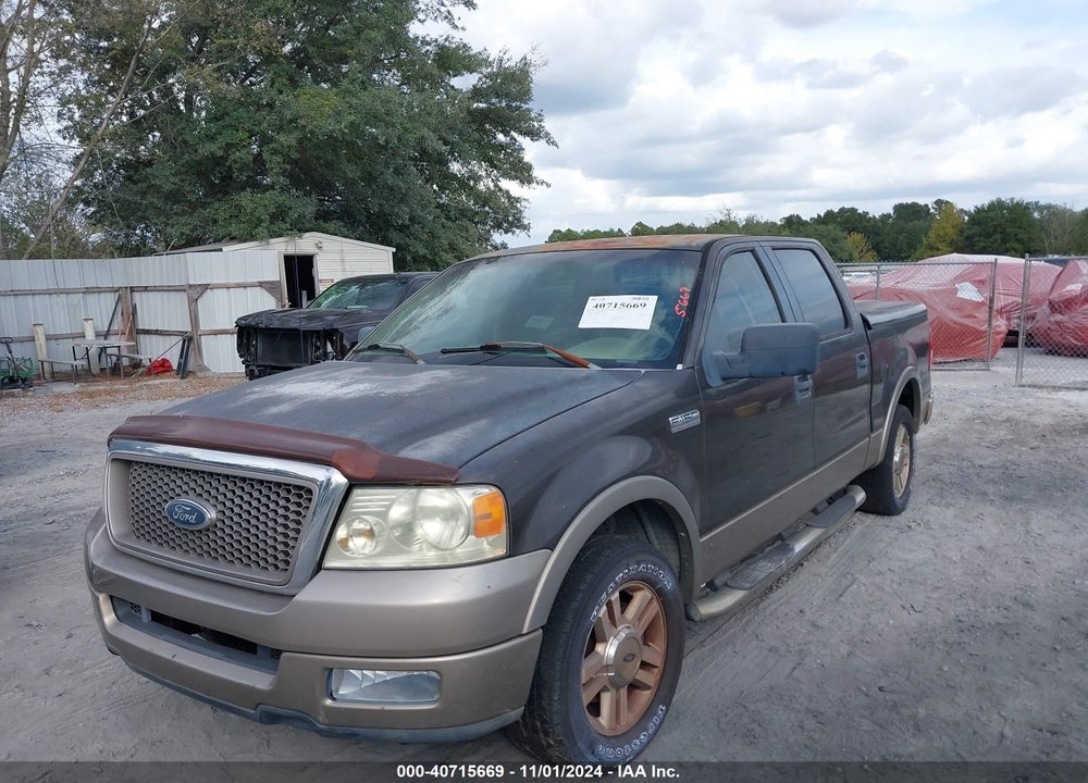2005 FORD F-150 LARIAT/XLT VIN: 1FTPW12585KB91125