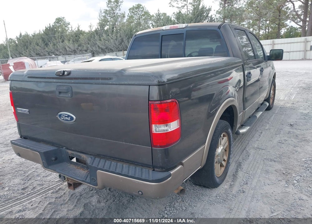 2005 FORD F-150 LARIAT/XLT VIN: 1FTPW12585KB91125