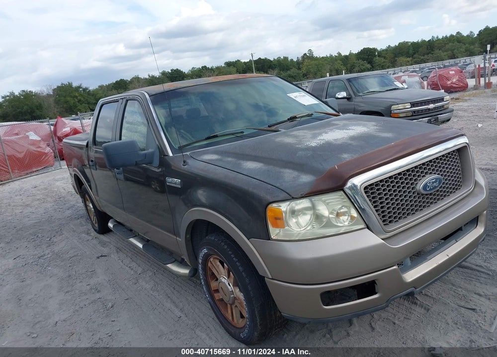 2005 FORD F-150 LARIAT/XLT VIN: 1FTPW12585KB91125