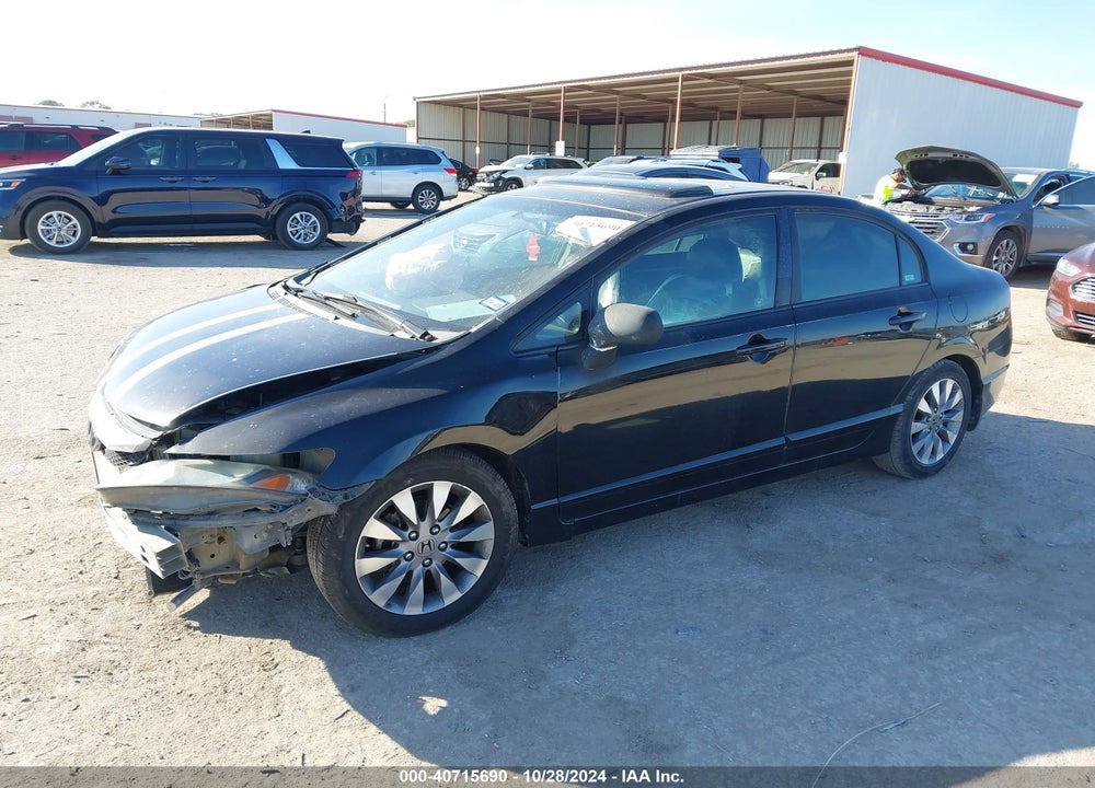 2009 HONDA CIVIC EX-L VIN: 1HGFA169X9L028002