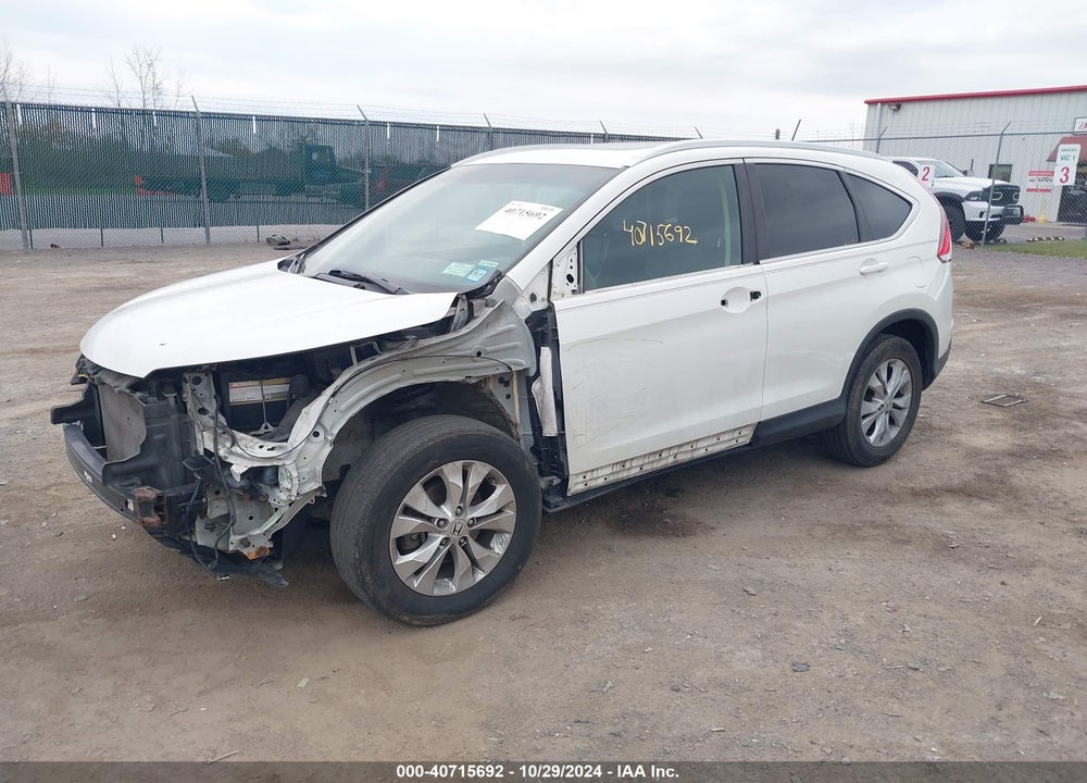 2014 HONDA CR-V EX-L VIN: 5J6RM4H70EL066455