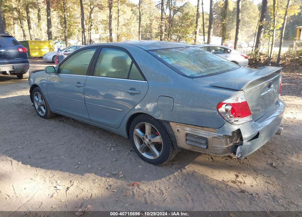 2005 TOYOTA CAMRY SE V6 VIN: 4T1BA32K05U061933