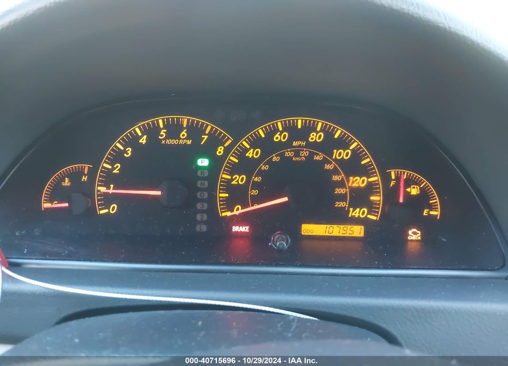 2005 TOYOTA CAMRY SE V6 VIN: 4T1BA32K05U061933