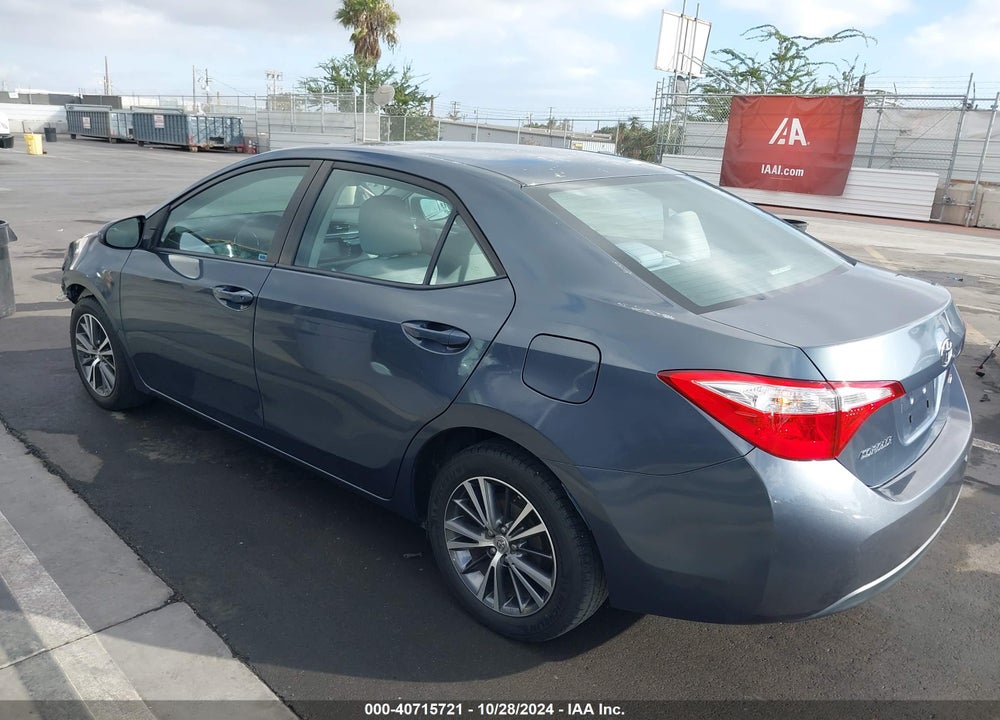 2016 TOYOTA COROLLA LE PLUS VIN: 5YFBURHEXGP434685