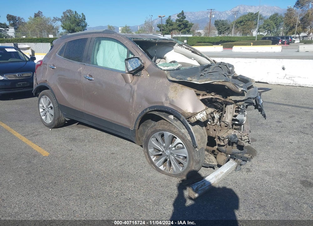 2019 BUICK ENCORE FWD PREFERRED VIN: KL4CJASB4KB701012
