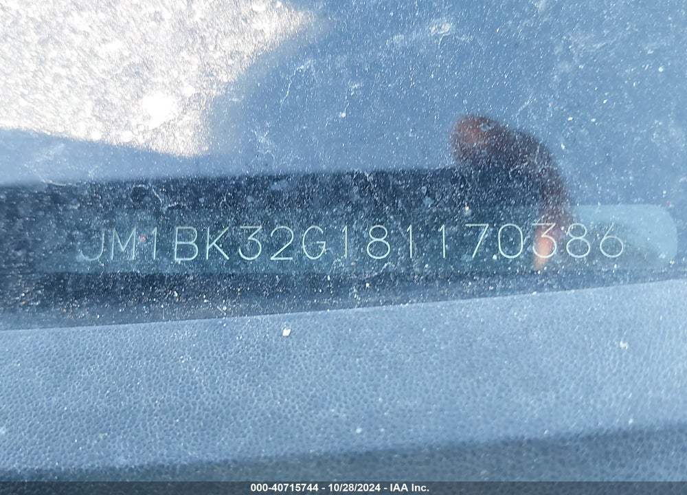 2008 MAZDA 3 I TOURING VALUE VIN: JM1BK32G181170386