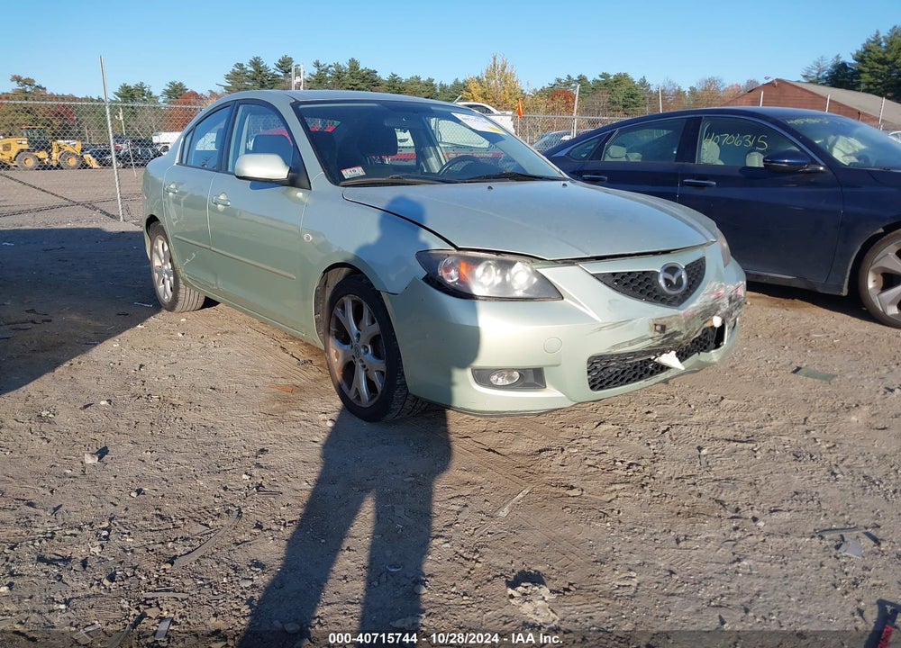 2008 MAZDA 3 I TOURING VALUE VIN: JM1BK32G181170386